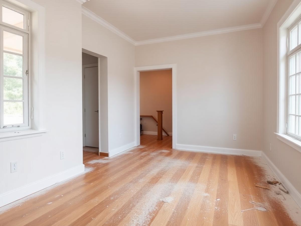Post-construction transformation — before